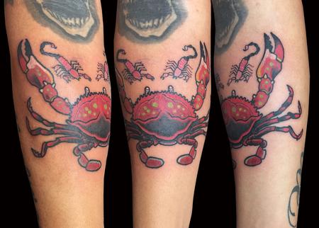 Tattoos - Crab & Scorpions - 100805